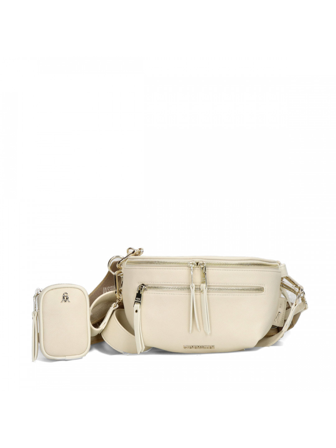 Steve Madden dámská stylová ledvinka – béžová – One size